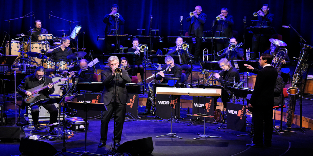WDR Big Band beim Auftritt