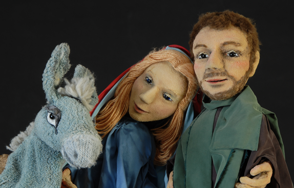 Simon und das Kind in der Krippe