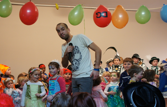 Karnevalsfeier mit Kindern