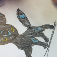 Manga Zeichnung eines Kindes