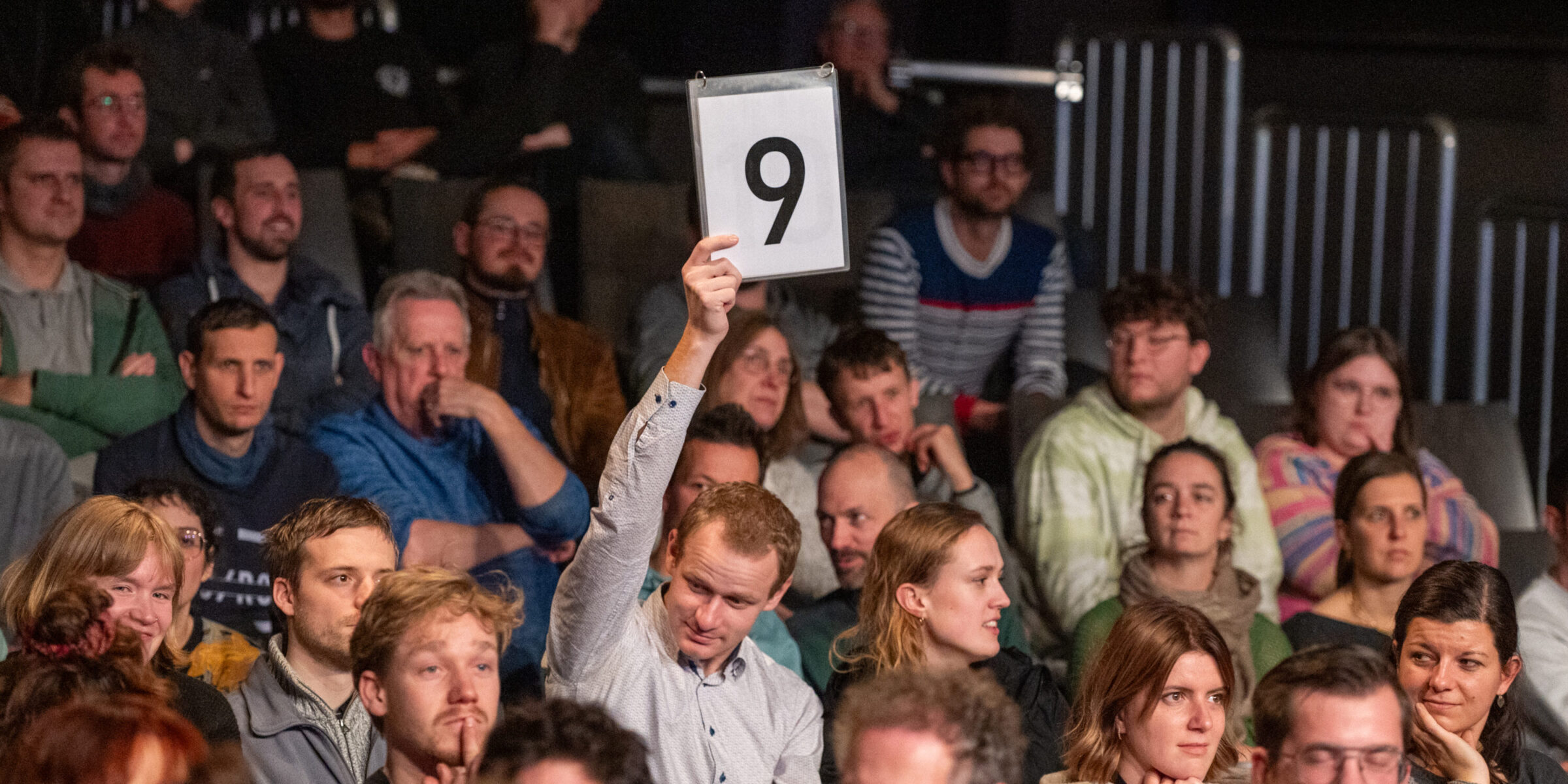 Publikum beim Poetry Slam