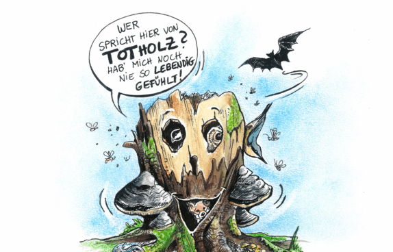 Karikatur von Annette Müllender