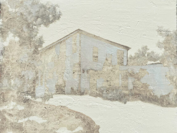 2025 Sinnbildergeschichten 50 x 60 cm Mischtechnik auf Leinwand