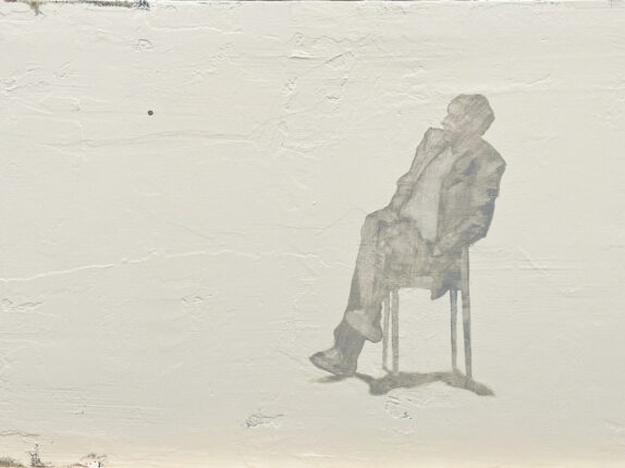 2025 Treffsicherheit 65 x 100 cm Mischtechnik auf Holz