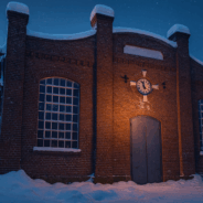 Kulturzentrum Alter Schlachthof Eupen im Schnee